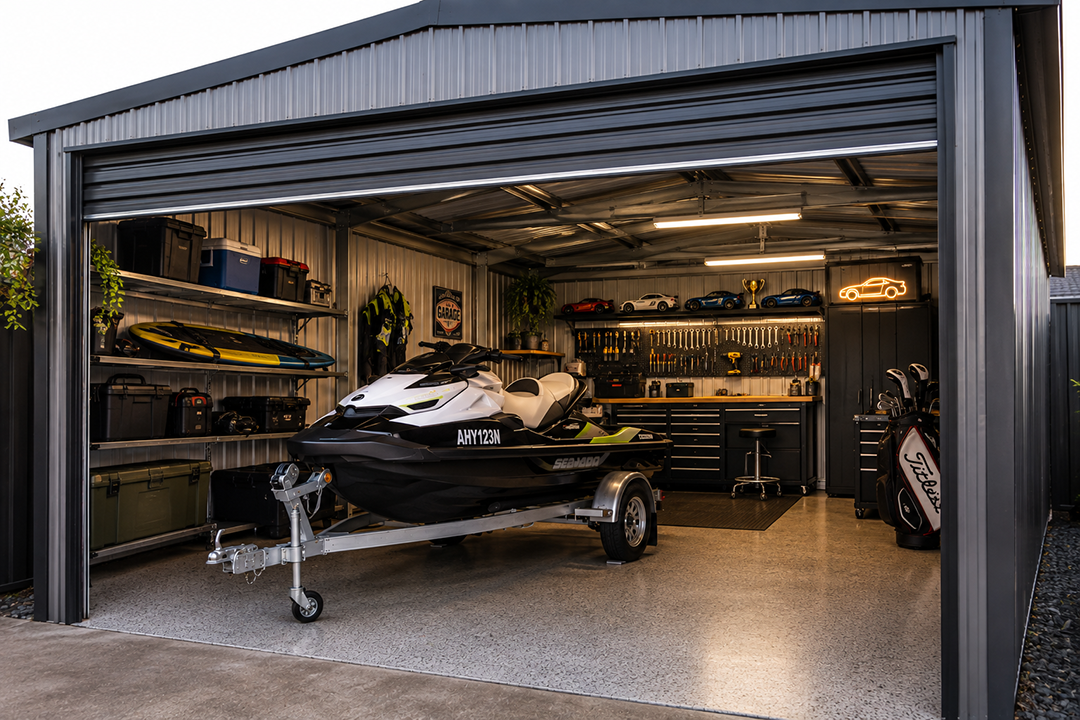 Jet Skies Jet skis, tinnies, ride-on mowers, and anything else on wheels